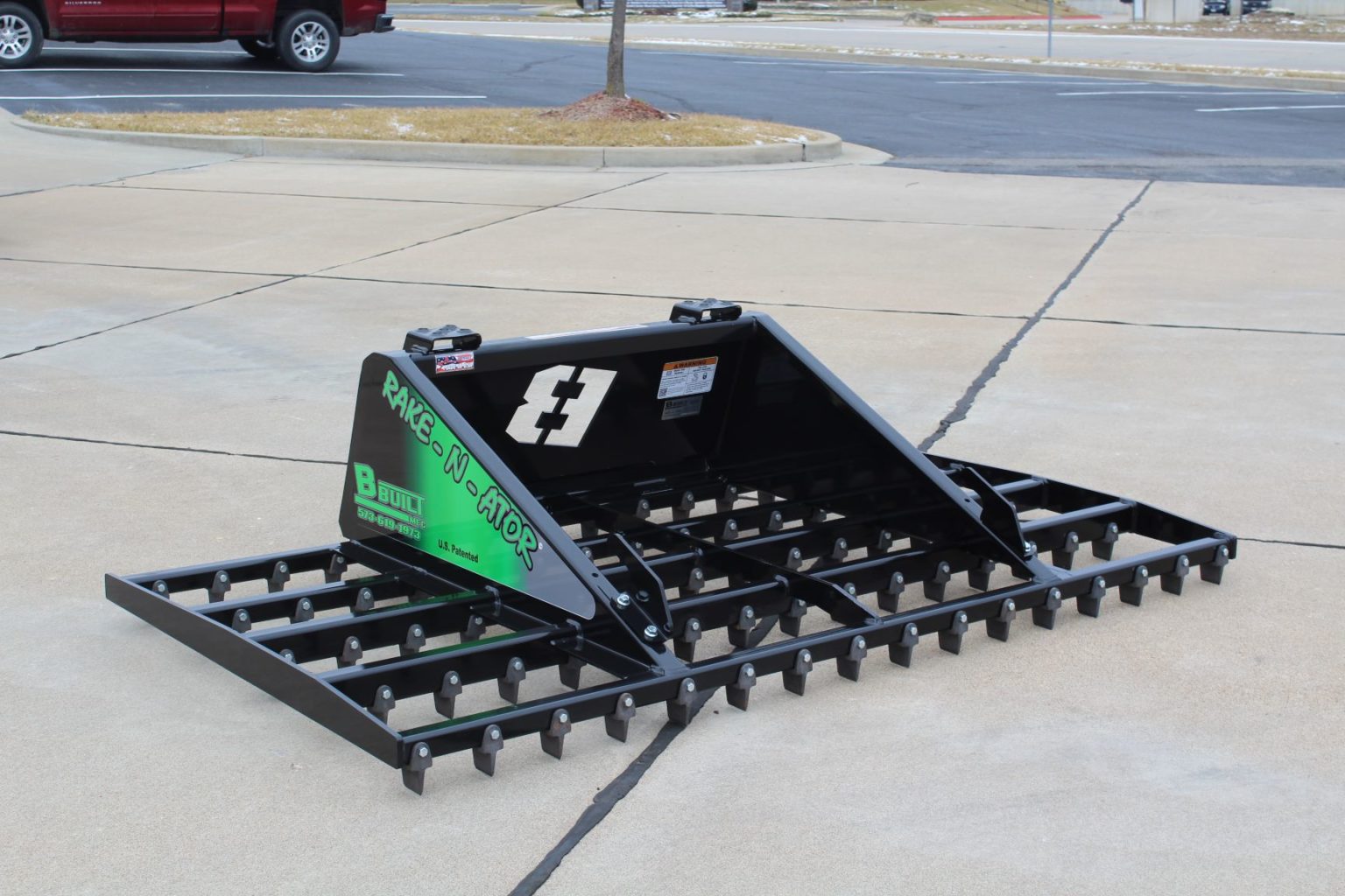 Landscape Rake RakeNAtor 94" Skidsteer Loader Attachment B